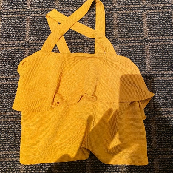 Blouse with cross body back - Picture 5 of 5